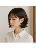 美フォルムナチュラルショートボブ　20代 30代 40代 50代 60代