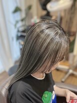 フィッシュヘアー(fish hair)&nbsp;ハイライト/白髪ぼかし/抜きっぱなし