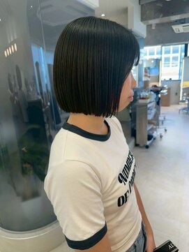 コンティロミー(CONTI ROMMY.) ミニマルボブ◎酸性ストレート黒髪ボブ髪質改善◎20代～50代