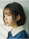 30代40代50代絶壁解消ひし形小顔前下がりショートボブ【越谷】