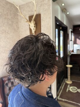 ルーズサーフ系パーマ