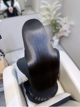 髪質改善/縮毛矯正/髪質改善ストレート/暗めカラー