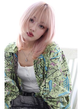 ビューティーアンドフリーハコ(Beauty&Free HACO) 10代20代30代ペールピンクウルフ