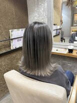 ブルー(BLUE.)&nbsp;バレイヤージュ☆NAMI