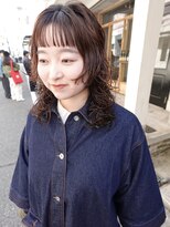 エヴリンアンドペイジ(Evelyn&paige) くるくるパーマ/レイヤーカット【神戸元町/水原】