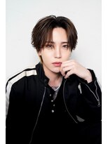 エン(EN) シースルーセンターパートストレートセンターパート韓国ヘア