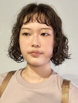 ノラジャーニー(NORA Journey)&nbsp;ボブパーマショートボブレイヤーボブレイヤーパーマショートヘア