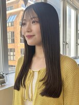 マッシュ チャヤマチ(MASHU chayamachi)&nbsp;柔らか透明感/ブリーチなし/オリーブブラウン/大阪梅田