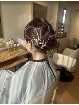 ルーチェ 六本木(Luce) 毛流れアップスタイル