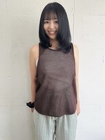 アンバー(Amber)&nbsp;【Amber asami】艶髪！暗めグレージュヘア