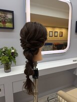 ファシー(faccie)&nbsp;あみ下ろしヘアスタイル