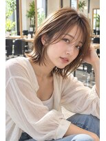 FRAMES 南浦和店【11月6日OPEN（予定）】&nbsp;ショートボブ髪型20代30代40代前髪あり前髪なし面長丸顔南浦和
