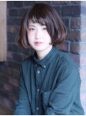 【ungu hair labo】大人フレンチボブ。