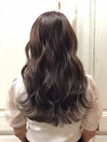 リタへアーズ(RITA Hairs) [RITA Hairs]艶ありバイオレットグレージュ x ラフウェーブ