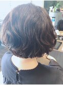 クセ毛風パーマ
