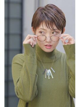 スタジオ 渋谷 原宿(Stujio) シルエット抜.群のショートバングショート☆