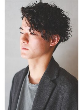 ジェスター(JESTER) <shino>ソフトスパイラルパーマ マッシュ ツーブロック