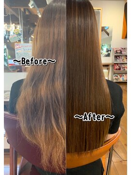 ピースリーヘア バイ カーサ(peathree.hair by CASA) ロング×高濃度水素トリートメント