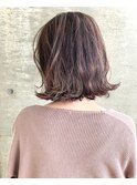 外はねウェーブボブ