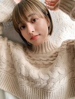 エムクランメイクス 原宿 表参道(m.clan MAKE'S)&nbsp;ミニボブケアブリーチハイトーンダブルカラートリートメント小顔