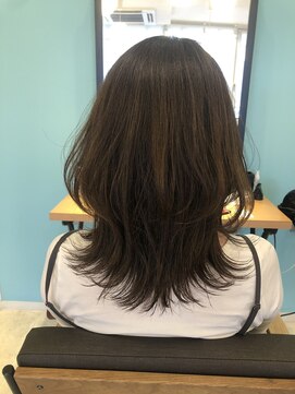 カフカヘア 吉祥寺店(kafka hair) 【miles 吉祥寺】飯澤香織  伸ばしかけミディアムレイヤー