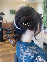 アローズソワン(HELLO'S SOIN) ルーズさが可愛い編みおろしアレンジ