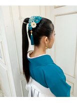 クロップ エス 湘南辻堂(crop es) crop es 湘南辻堂 yuuka☆ポニーテールアレンジ