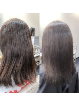 オンアンドオフ コウベ(ONandOFF KOBE) 髪質改善メテオカラー