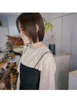 ミント(mint) ぱつっとさせたミニボブ!