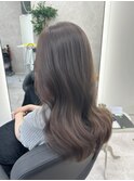 ラベンダーグレージュ/グレージュ/ブリーチなし【小山田繭】