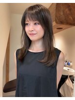 メゾンシアー(Maison Sheer) olive beige / ローレイヤー