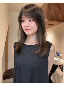 メゾンシアー(Maison Sheer) olive beige / ローレイヤー