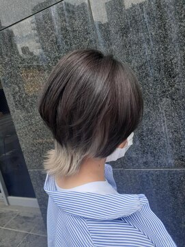 シャル 町田(shalu) かっこ可愛いインナーカラー/グレージュ/コントラスト/20代30代