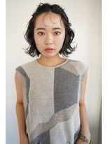 プフ 伏見(puf)&nbsp;[puf 伏見/丸の内/栄/名古屋]黒髪パーマボブ★鳥山