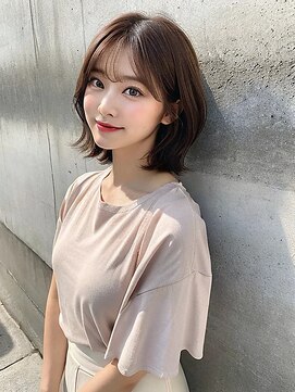 ダンケ(Danke) 大人可愛い小顔前下がりボブ×ナチュラルボブ×ミニボブ20代30代
