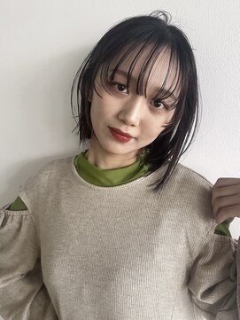 バイエイト(X８) ぱつっとボブ＋顔まわりレイヤーカット