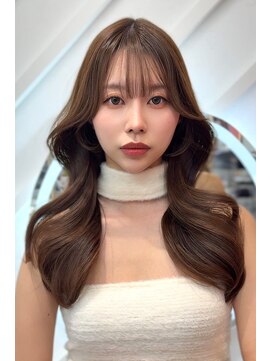 ロンドヴァリー 渋谷店(Lond vallee) コテ巻き王道レイヤーカット韓国ヘ