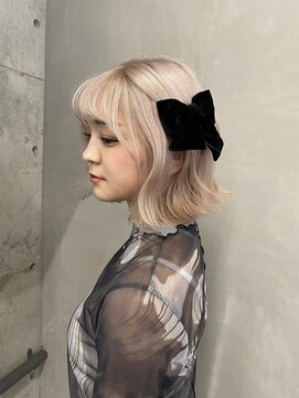 ビューズ(VIEWS) ミルクティーブロンド/ホワイトブロンド/イメチェンボブ(表参道)