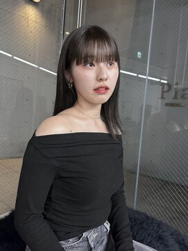 ピア ヤクイン(Pia Yakuin) ワイドバング　グレージュカラー