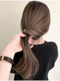 ハイライトバレイヤージュダブルカラーケアブリーチ20代30代40代