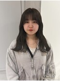 【YOKE】オリーブグレージュアッシュブラウン顔周りレイヤー