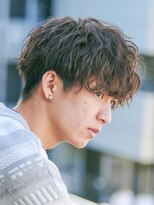 エルマーク 神戸三宮(L-MARK) スパイラルパーマ/サーフカール/ツイストスパイラル/メンズ/眉毛