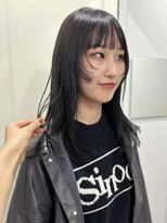 ヘアー アイス 御器所本店(HAIR ICI) 顔周りレイヤーカット透明感カラー