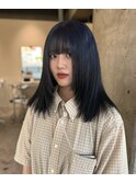 就活前に最後ネイビーカラー◎