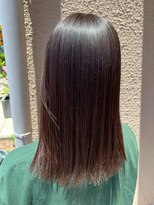 ヌク(Nuku.)&nbsp;ナチュラルブラウン＿髪質改善カラー＿切りっぱなし