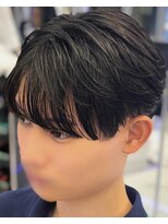 センス 渋谷 宇田川交番前(SENSE)&nbsp;シースルーマッシュ／センターパート／ニュアンスパーマ／渋谷