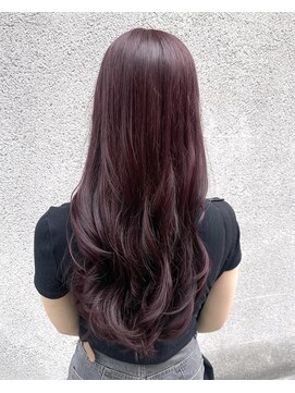 マノハル(MANOHARU) ブリーチなしのダブルカラー　暗髪ボルドールビー
