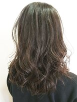 トゥルートラスト アン 下石田店(True Trust un)&nbsp;ダークグレージュアンニュイカール大人可愛いセミロング