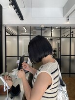 ジェスター 烏丸御池店(JESTER)&nbsp;〈suzuno〉艶感暗髪×ボブ