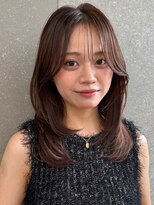 ロンドワン 三宮元町(Lond one)&nbsp;韓国レイヤーカット/フェイスレイヤー/前髪/韓国風バング